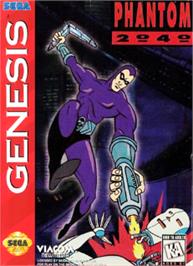 Box cover for Phantom 2040 on the Sega Nomad.